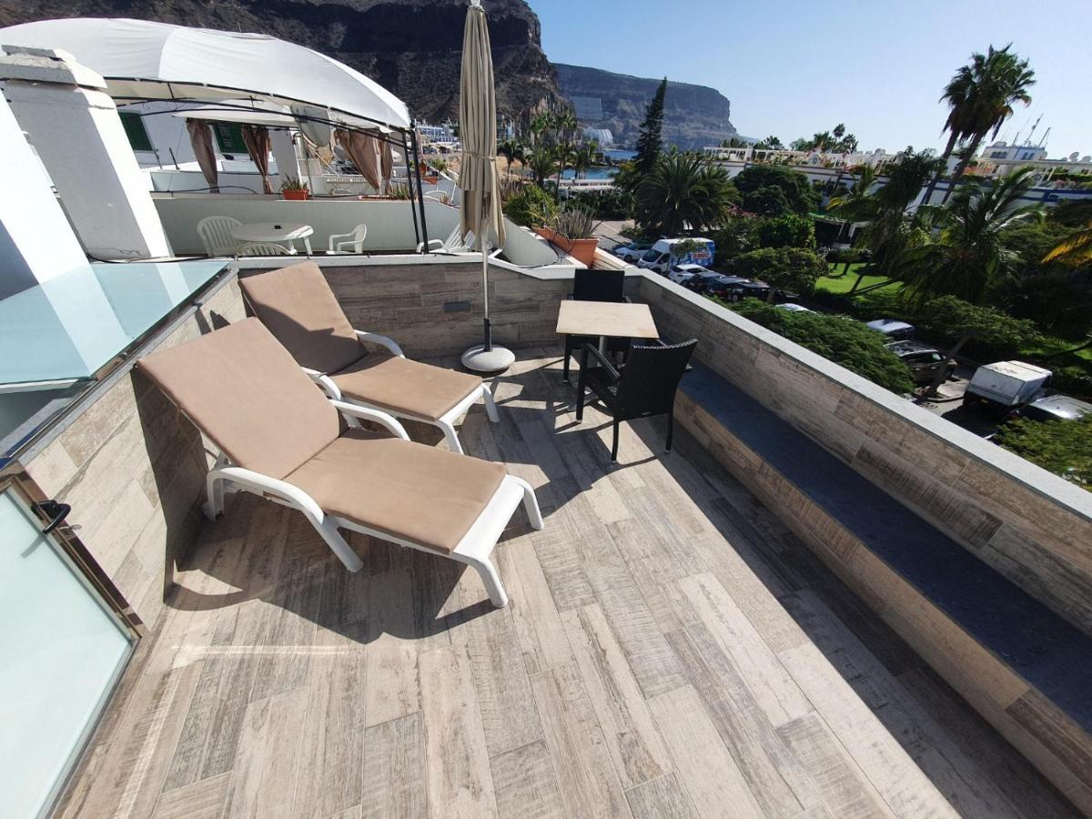 Apartamento Sunset Puerto De Mogan Luaran gambar
